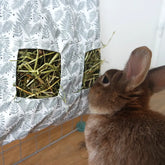 ratelier en tissus pour lapin